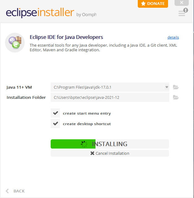 Descarga e instalación de IDE Eclipse 7