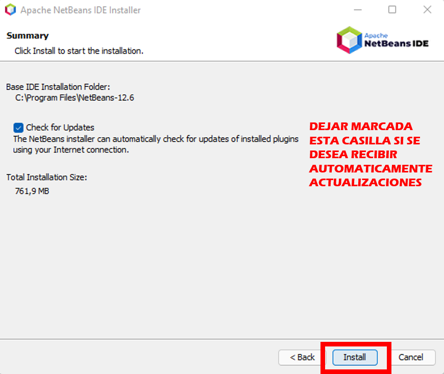 Descarga e instalación de IDE NetBeans 6