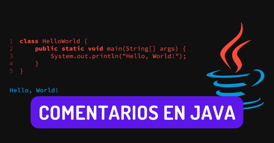 Comentarios en Java