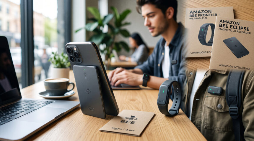 Amazon lanza Bee nuevos dispositivos de IA de escucha continua