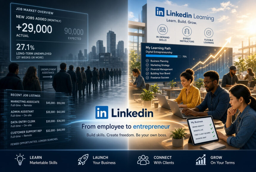 Empleo y autoempleo el programa formativo de LinkedIn