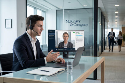 McKinsey evalúa candidatos con clientes simulados por IA