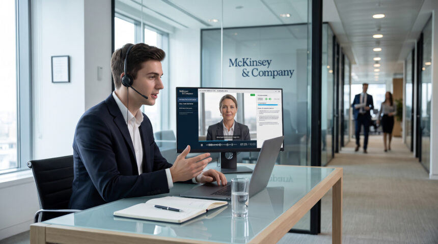 McKinsey evalúa candidatos con clientes simulados por IA