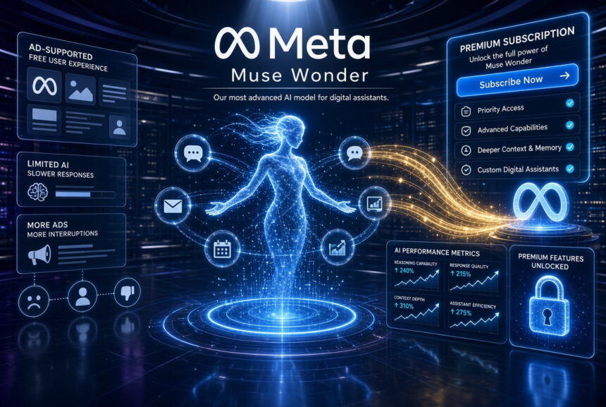 Meta prueba el pago por suscripción con su modelo Muse Wonder