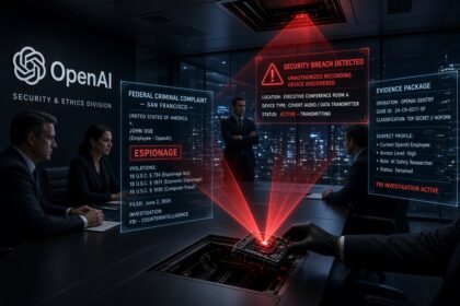 Seguridad en OpenAI empleado acusado de espionaje con IA